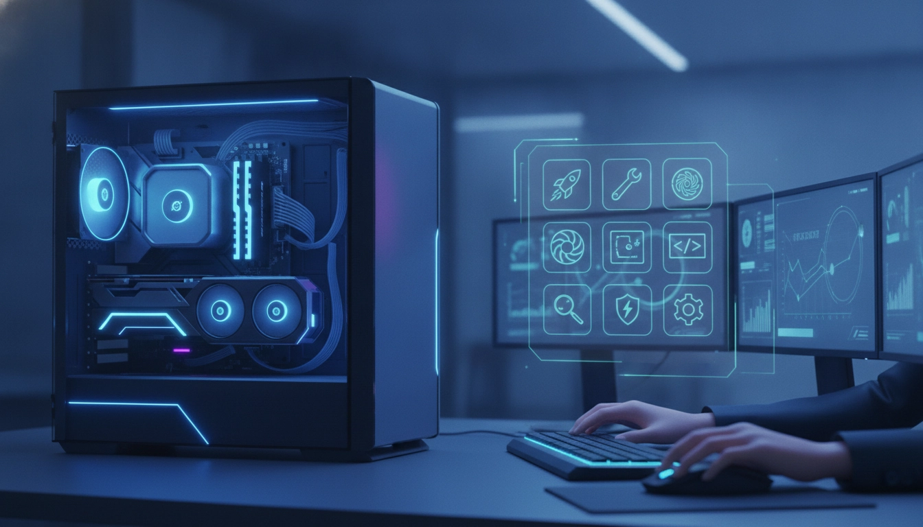 Setup PC gaming ultra performant optimisé sous Windows 10