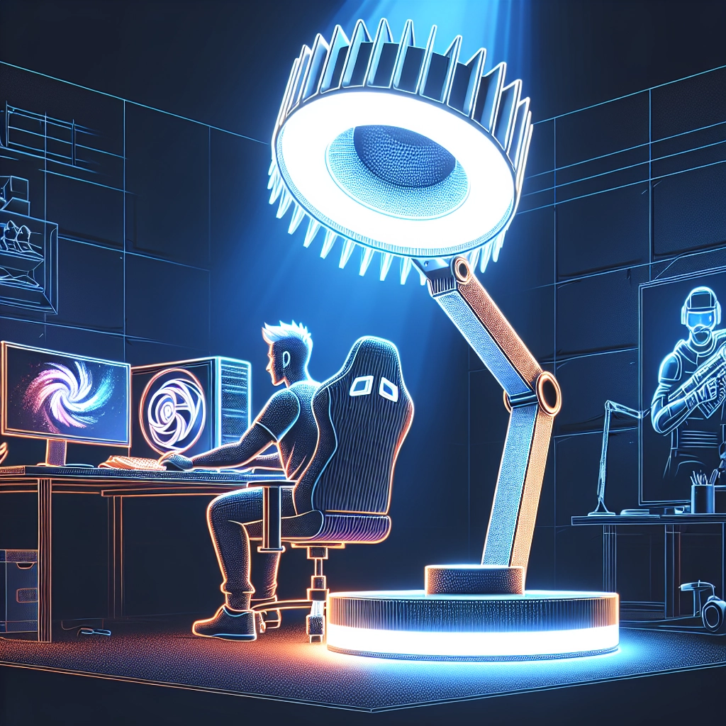 Éclairage indirect et bias lighting derrière écran pour réduire la fatigue oculaire sur un setup gaming