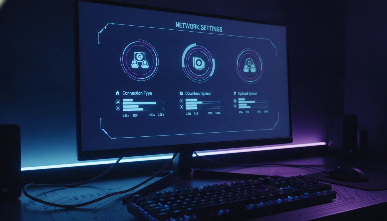 Joueur configurant son routeur pour choisir meilleur dns gaming faible latence et réduire son ping.
