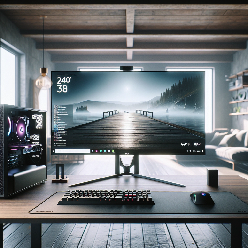 Écran 27 pouces en 1440p pour un équilibre idéal entre netteté et FPS en jeu