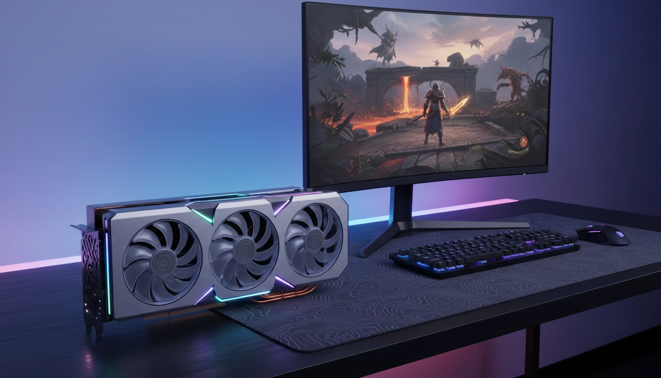 Carte graphique GPU pour PC gaming : performances, VRAM et refroidissement