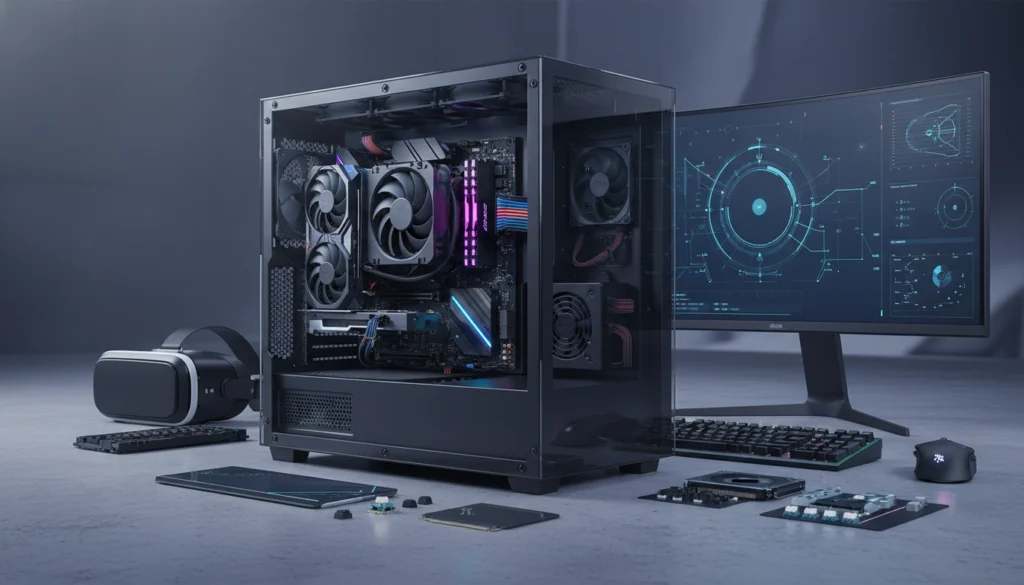 Vue d’ensemble des composants PC détaillés pour comprendre un montage équilibré