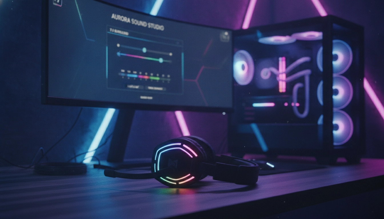 Configuration logicielle pour comprendre son surround virtuel casque gaming sur PC.