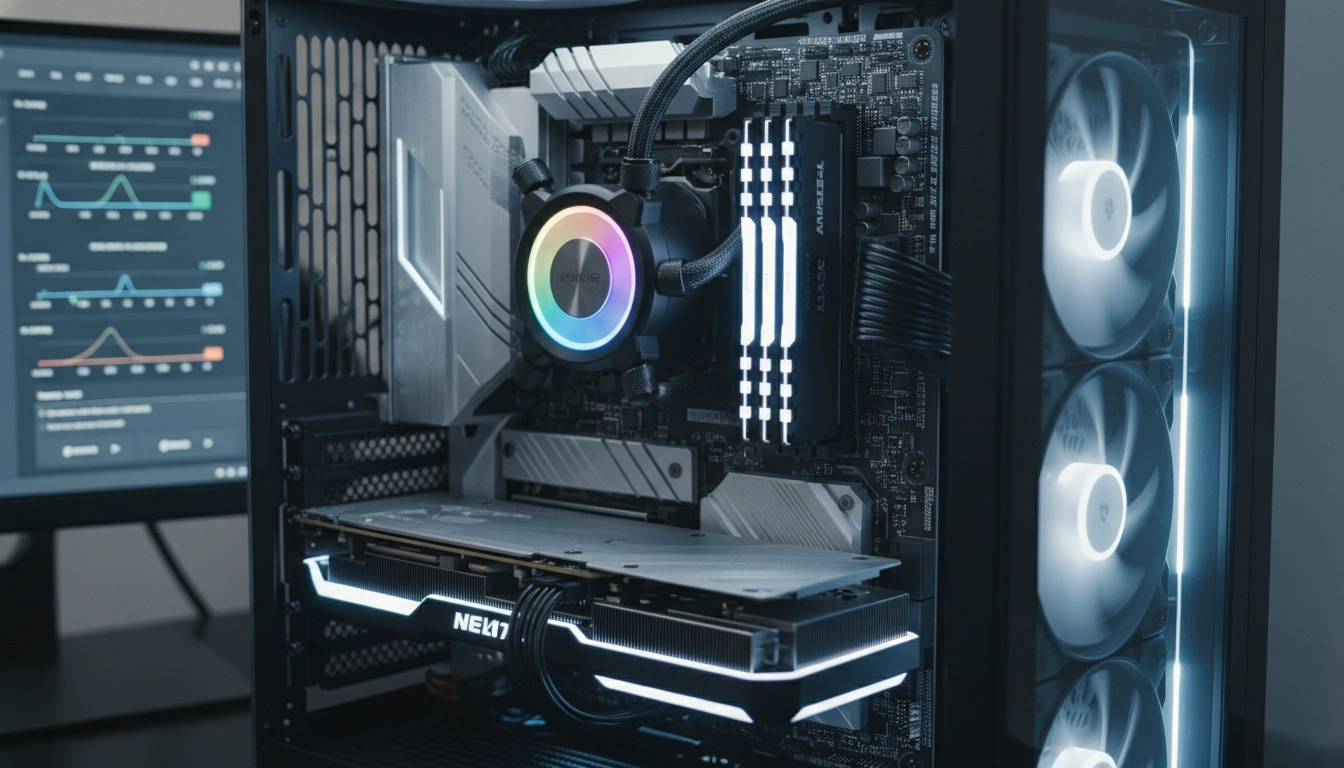 Interface logicielle et matériel pour comprendre comment débuter overclocking cpu intel en sécurité.