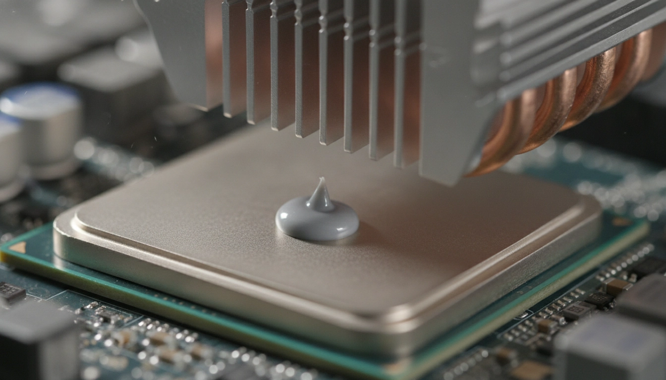 Application de pâte thermique correcte entre le processeur et dissipateur thermique pour diagnostiquer et résoudre les problèmes de surchauffe PC