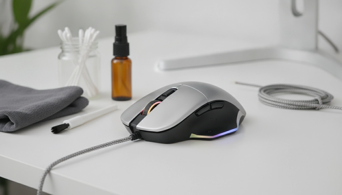 Outils nécessaires pour entretenir souris gaming durée vie