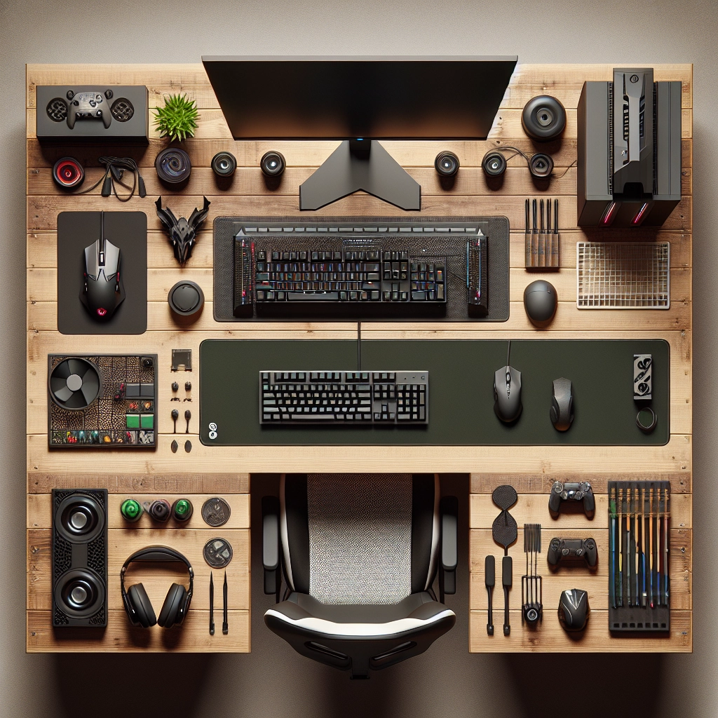 Disposition du clavier et de la souris pour réduire la tension des poignets