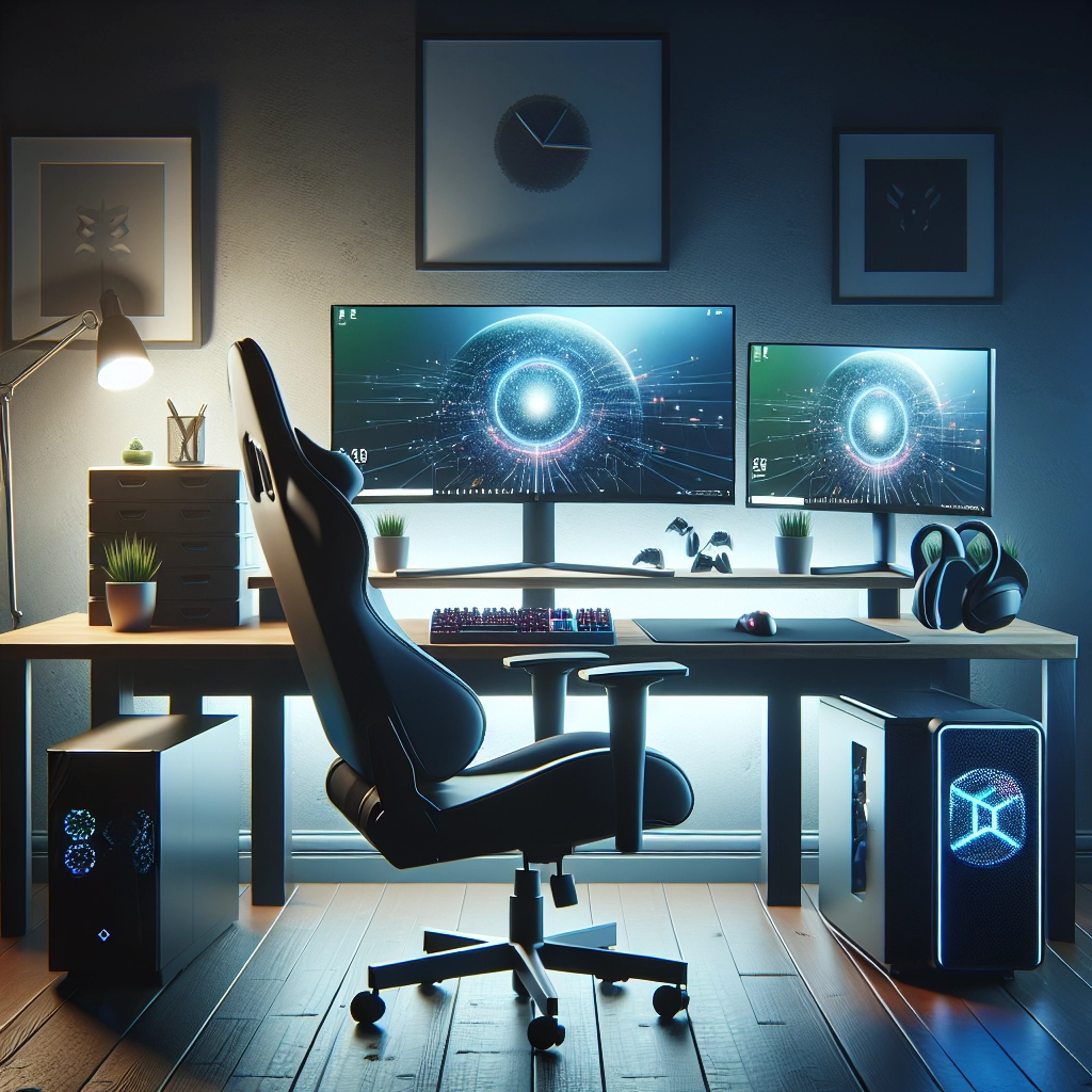Setup gaming ergonomique complet pour jouer longtemps sans douleur