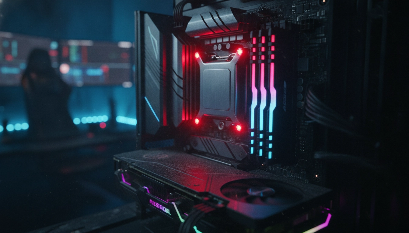 Exemple visuel des erreurs à éviter overclocking pc débutant dans le BIOS