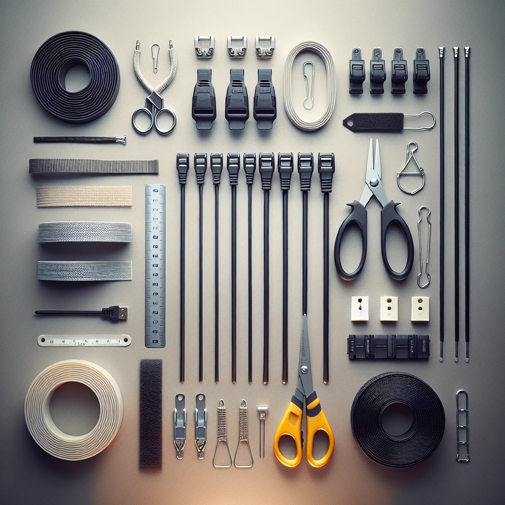 Outils essentiels pour organiser les câbles d’un setup gaming : velcros, clips, gaines et étiquettes