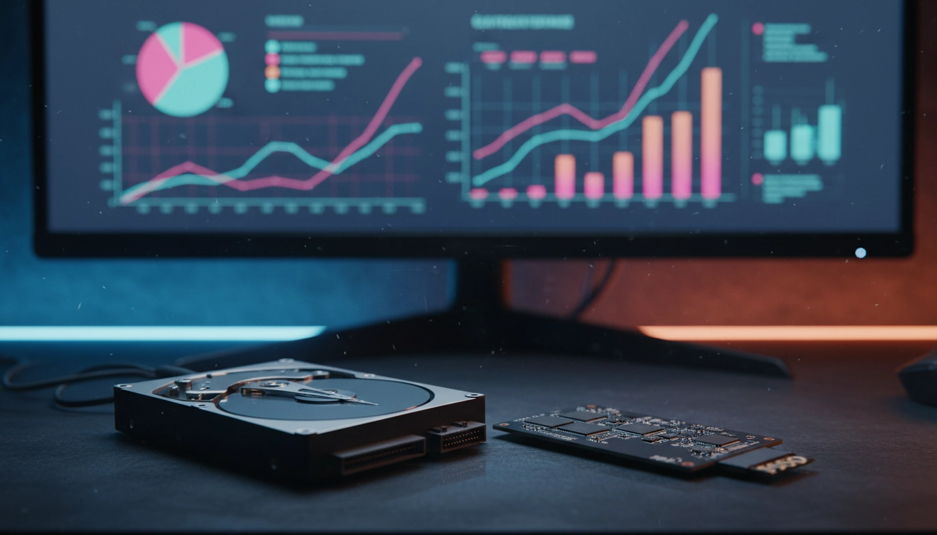 Comparaison SSD et HDD pour la gestion espace disque d'un PC gaming