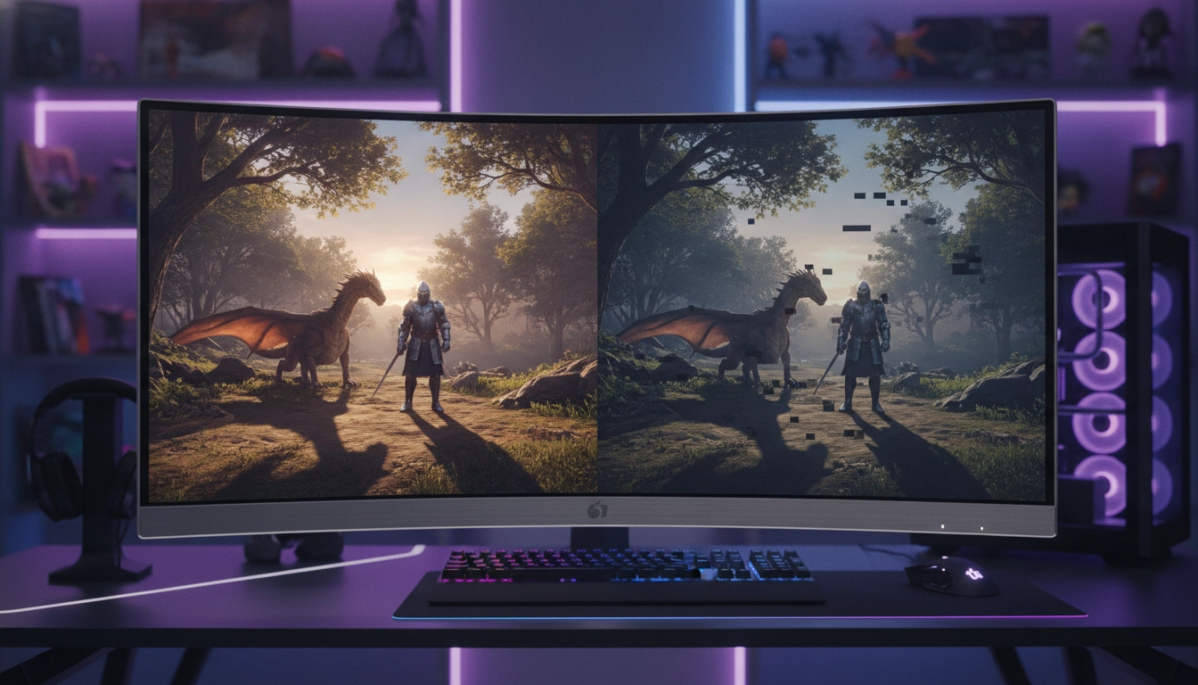 Comparatif visuel pour votre guide ajuster ombres qualité performance sur écran gaming