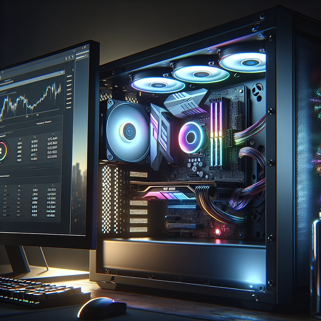 Guide complet overclocking cpu gpu débutant expert : poste de travail avec monitoring des températures et des fréquences