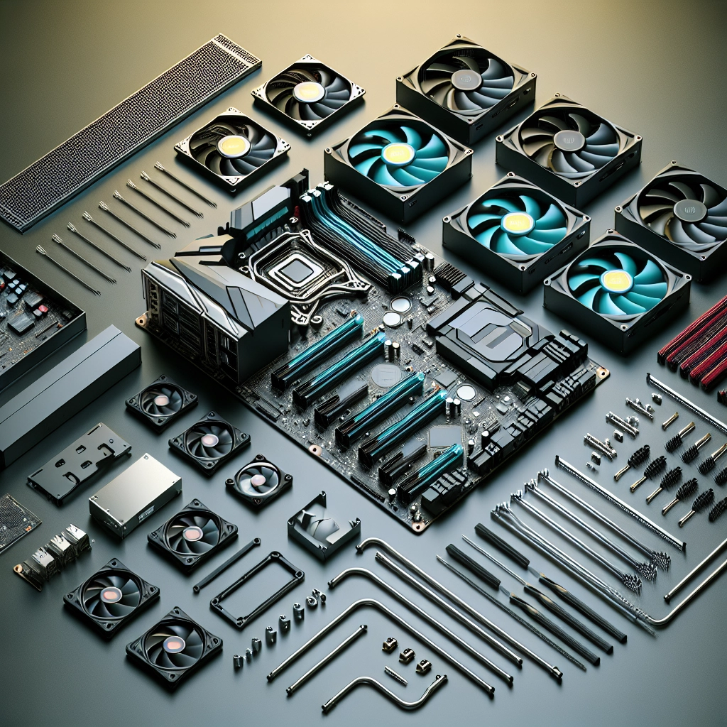 Assembler un PC gaming entrée de gamme performant en 2024, composants et montage