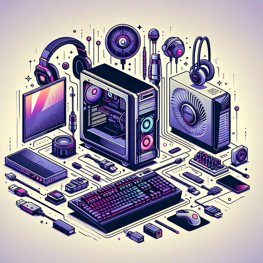 Setup gaming économique bien organisé avec écran 144 Hz, souris et clavier abordables