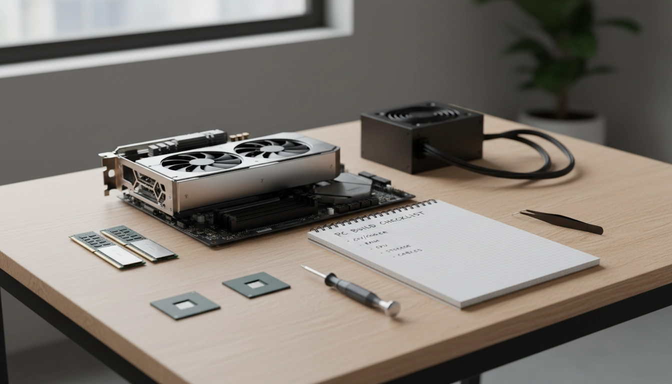 Checklist et composants pour réussir vos Guides d'achat et comparatifs PC