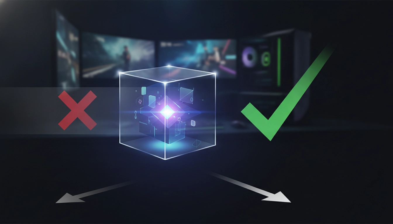 Un joueur concentré devant son écran optimisant ses logiciels optimisation jeux en arrière-plan pour gagner en performance.