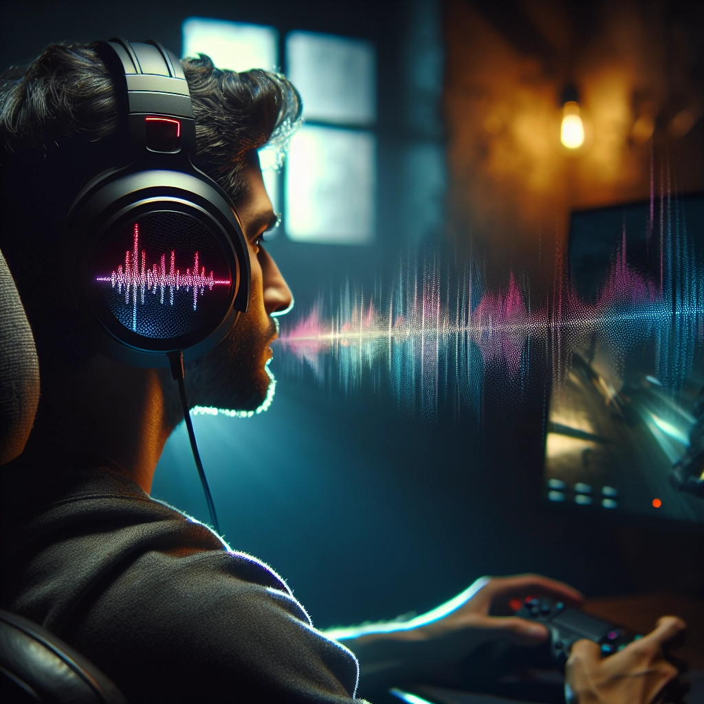 Meilleur casque audio gaming immersif porté par un joueur pour une immersion totale et une localisation précise