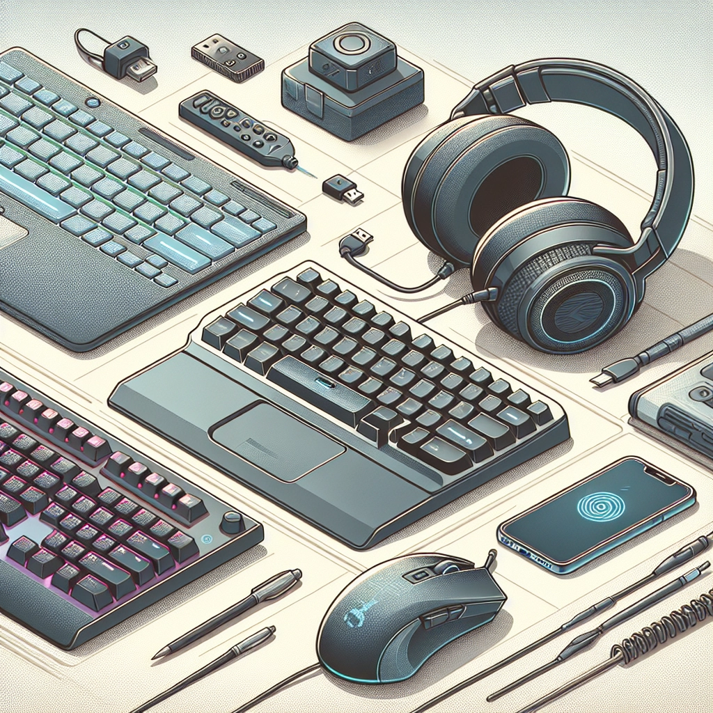 Comparatif de périphériques gaming abordables sur un bureau minimaliste