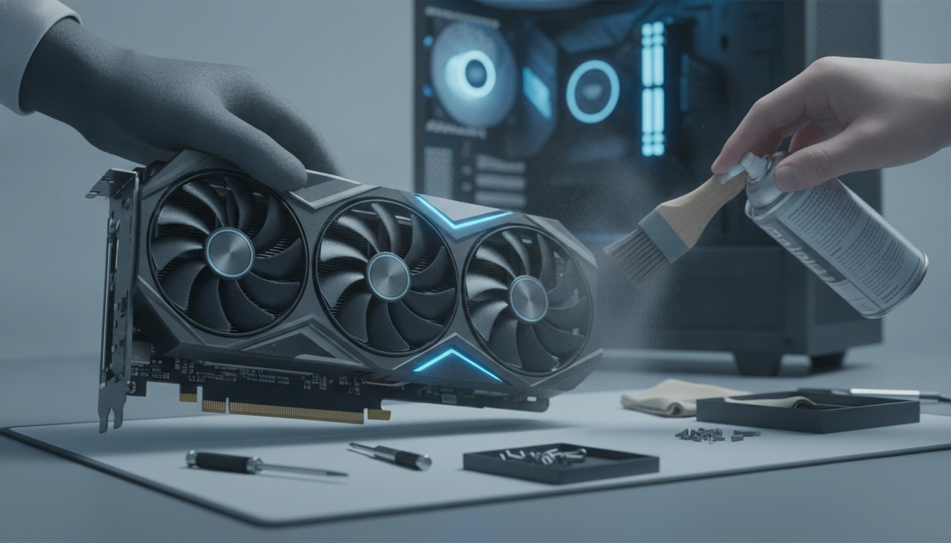 Tutoriel détaillé pour le nettoyage carte graphique pc gaming