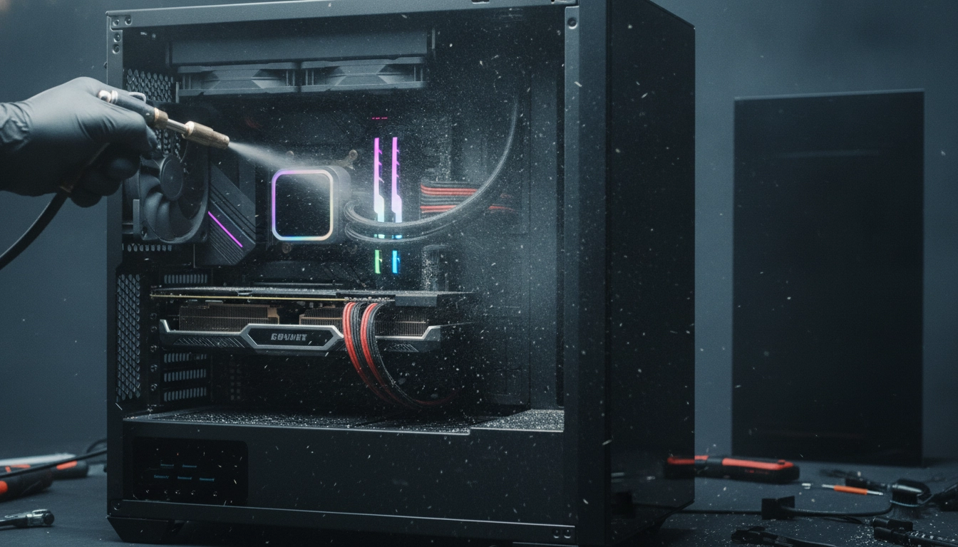 Un nettoyage profond pc gaming quand faire le nécessaire pour garantir la longévité de la machine