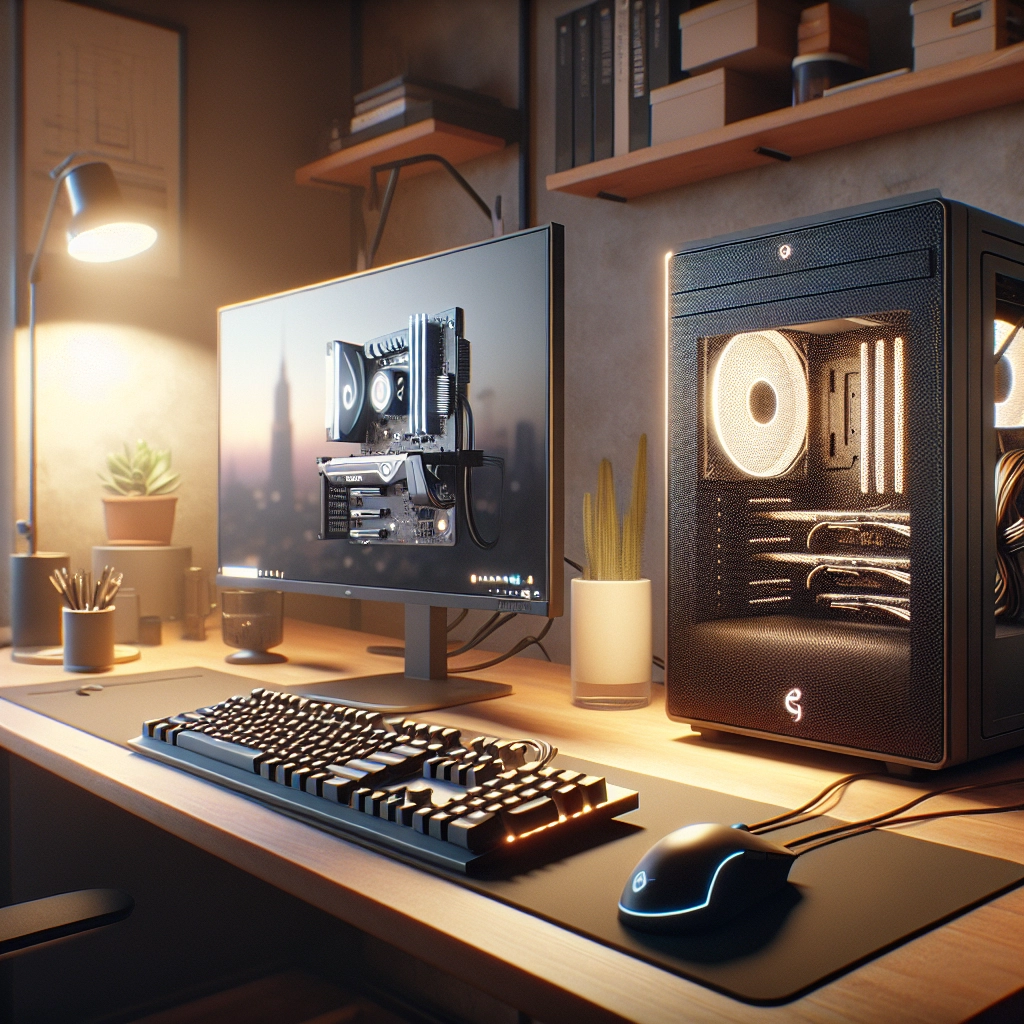 Optimisation budget gaming : setup PC équilibré et abordable sur un bureau
