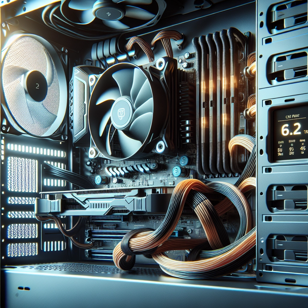 Flux d’air optimisé dans un boîtier PC pour de meilleures températures et plus de stabilité