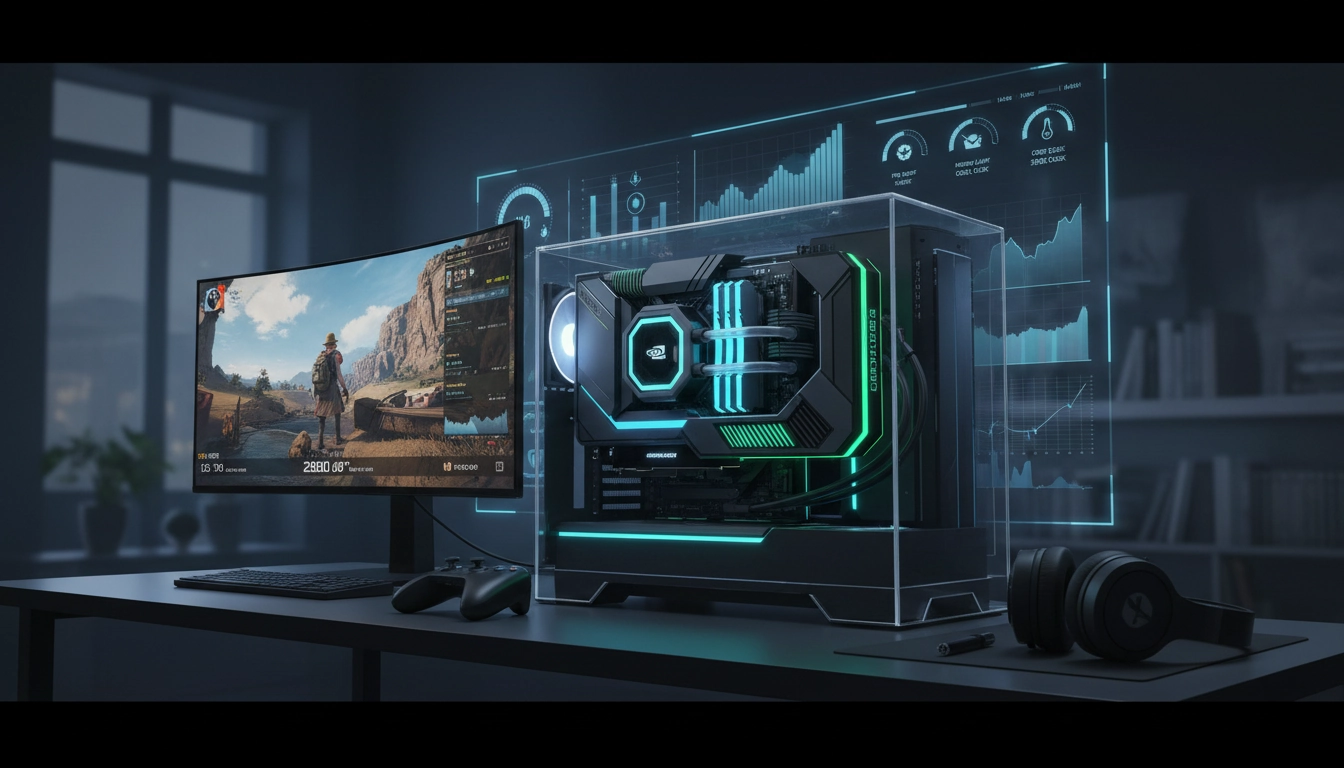 Interface MSI Afterburner pour optimiser l'overclocking GPU Nvidia pour les jeux