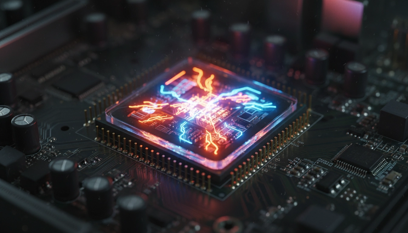 Processeur haute performance recevant une alimentation électrique maximale