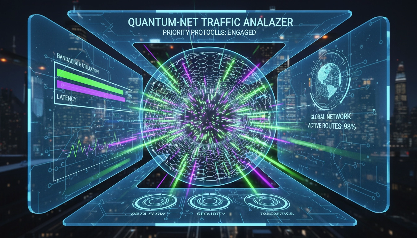 Graphique illustrant la priorité des paquets réseau grâce à la fonction QoS pour un jeu fluide