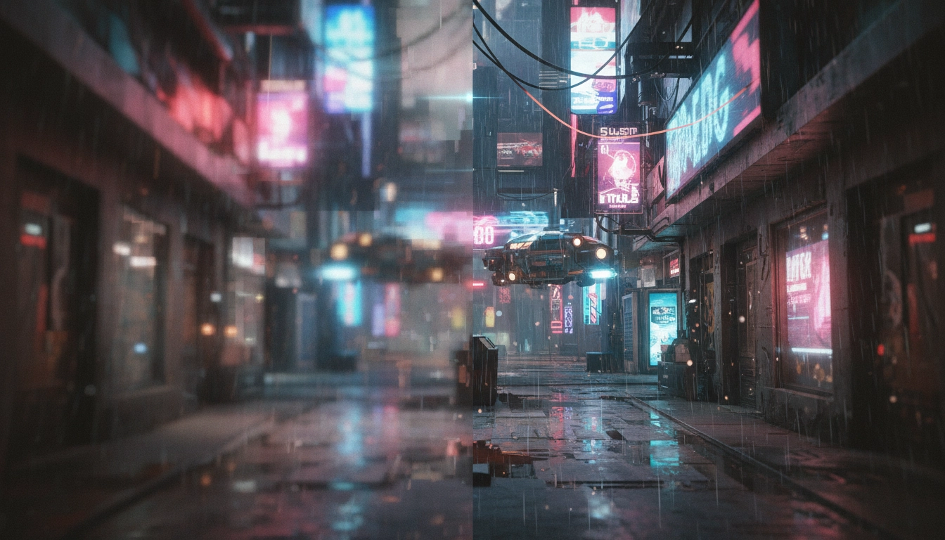 Comparatif visuel pour optimiser textures jeux pc entre basse et haute résolution.