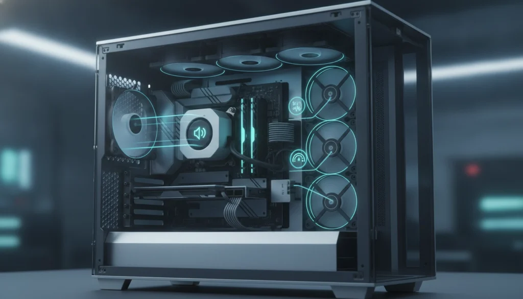 Configuration logicielle pour optimiser vitesse ventilateurs pc silencieux dans un BIOS moderne