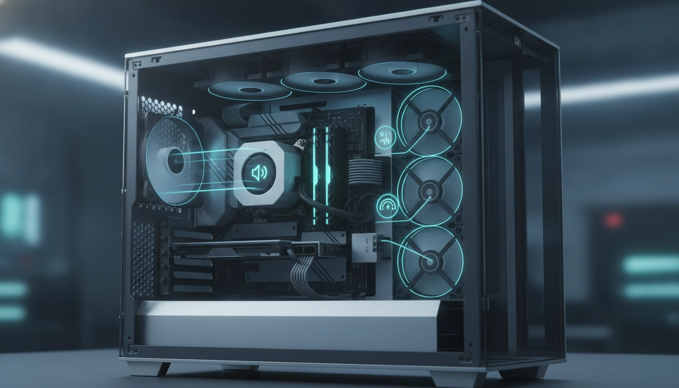 Configuration logicielle pour optimiser vitesse ventilateurs pc silencieux dans un BIOS moderne