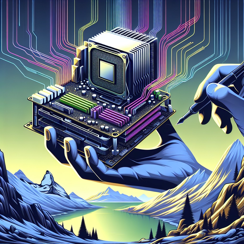 PC gaming en cours d’optimisation avec monitoring des fréquences CPU et GPU