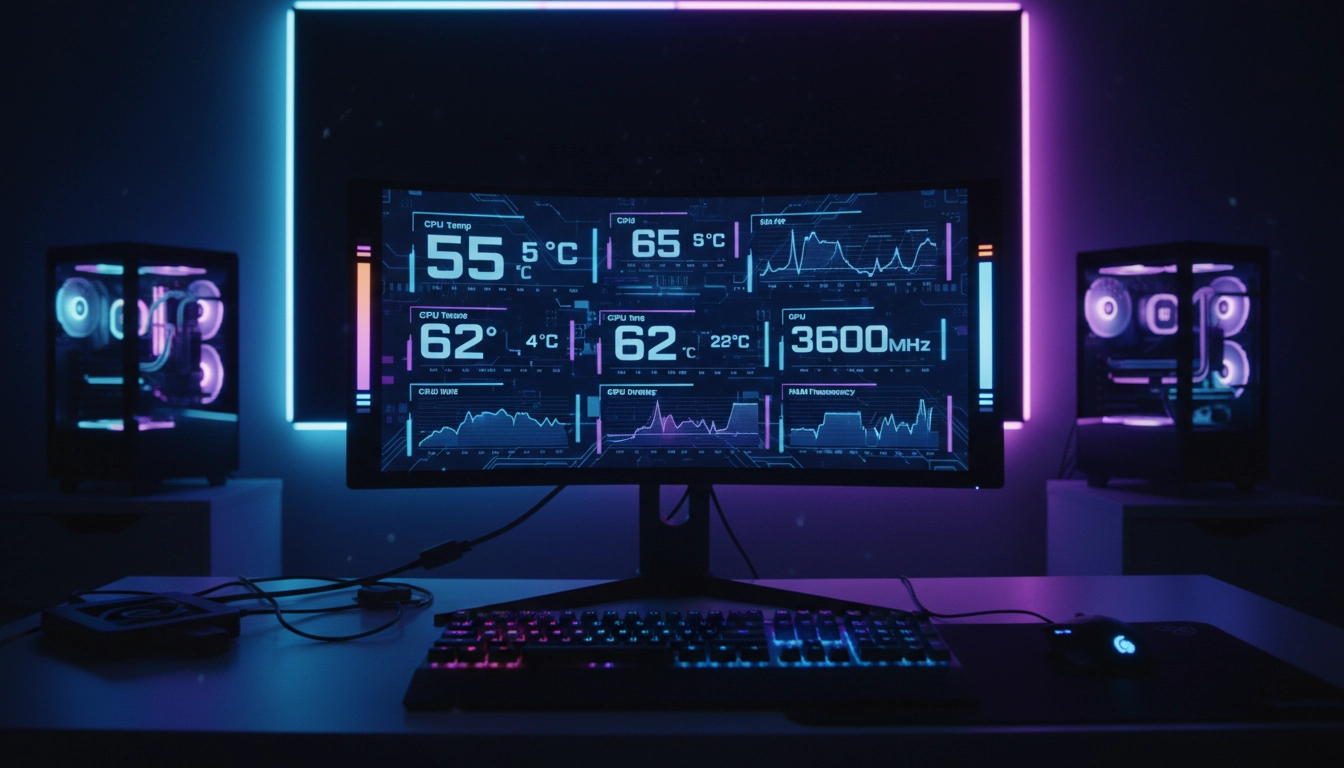 Interface UEFI affichant les réglages de tension et de fréquence de la mémoire vive.