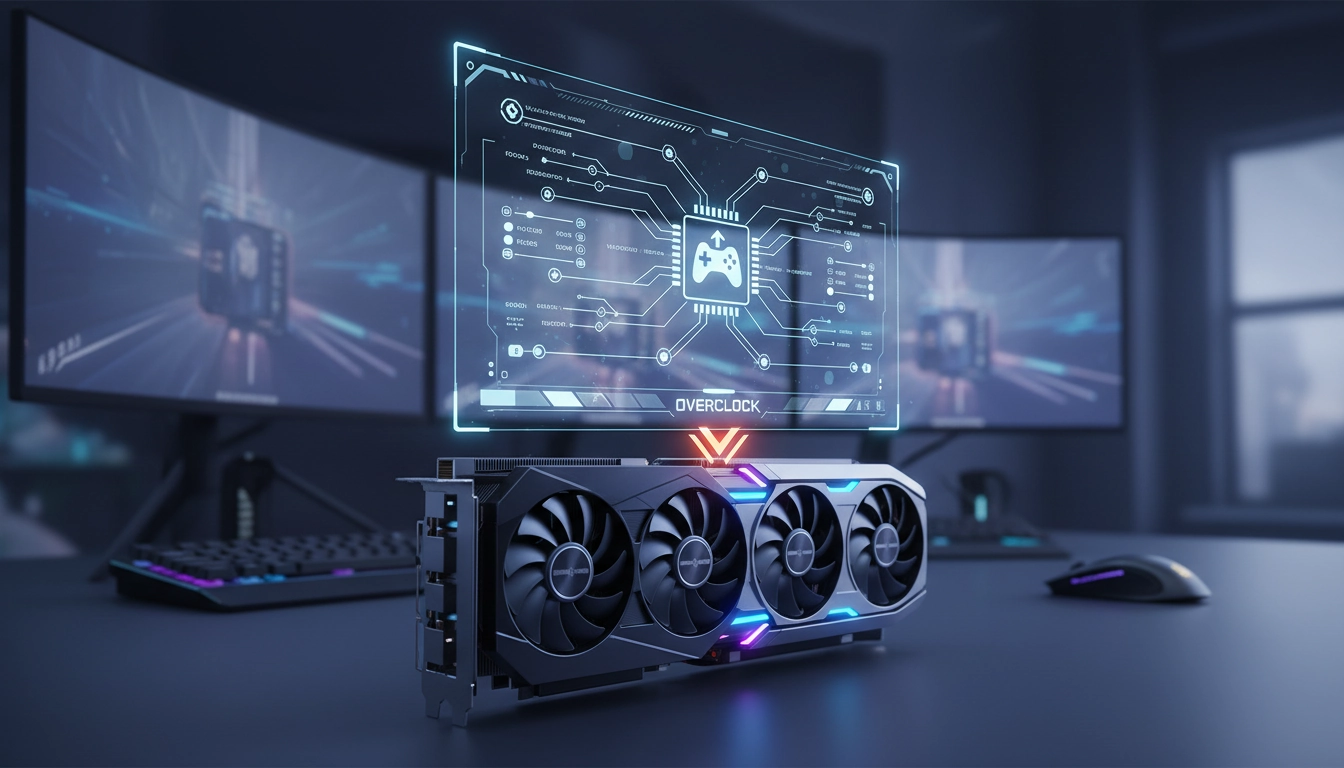 Interface UEFI de carte mère configurée avec les paramètres bios gaming overclocker gpu
