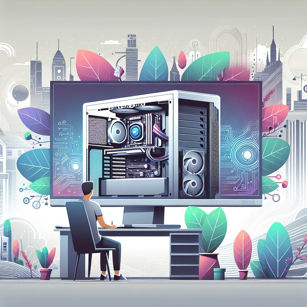 Configuration équilibrée d’un PC gamer prêt à l’emploi avec boîtier ventilé et composants de qualité