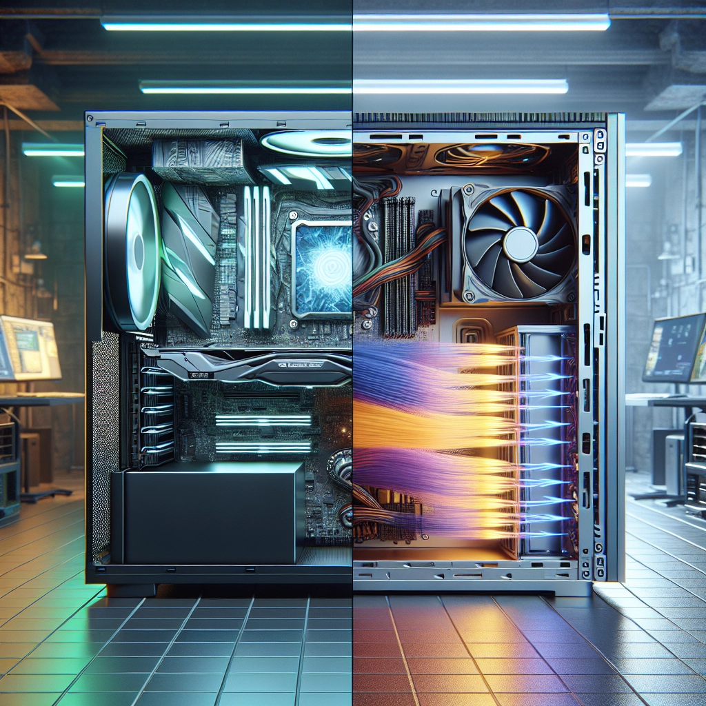 Comparaison des performances et des températures entre PC préassemblé et PC monté soi-même