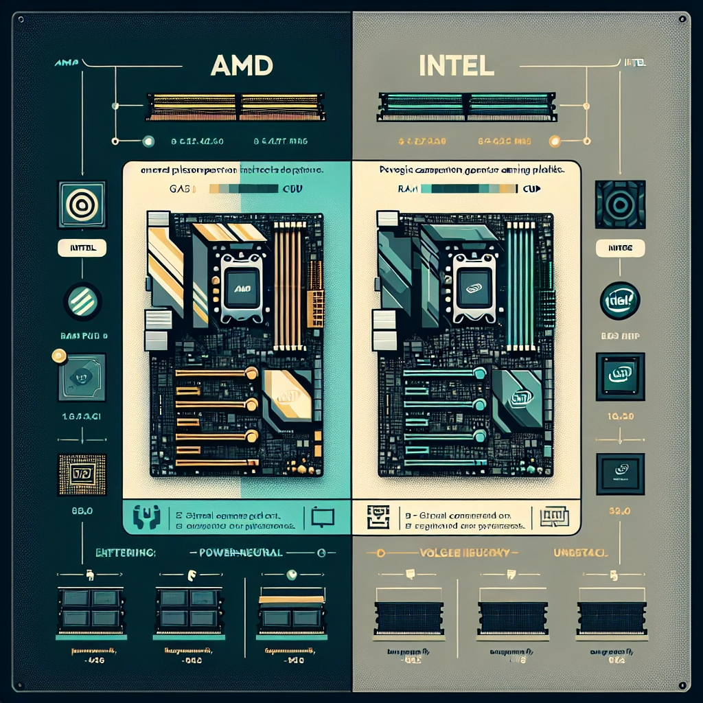 Comparatif des plateformes CPU pour choisir entre AMD et Intel en 2024