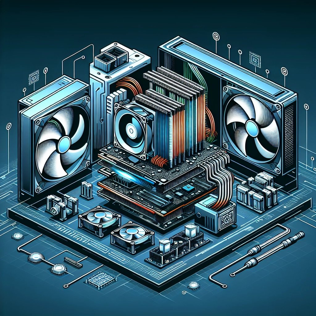 Boîtier PC avec ventilateurs RGB et airflow optimisé pour le gaming