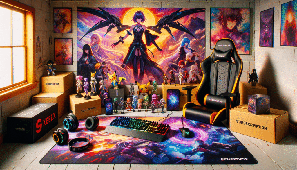 Découvrez nos idées cadeaux pour gamers avec ce setup gaming inspirant.