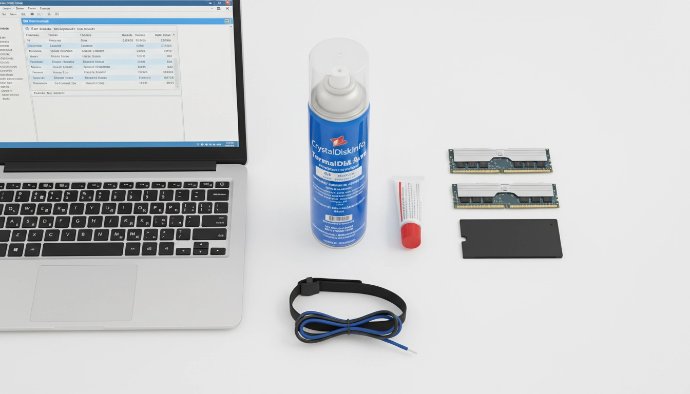 Outils de maintenance et logiciels pour optimiser la surveillance santé composants d'un PC gaming