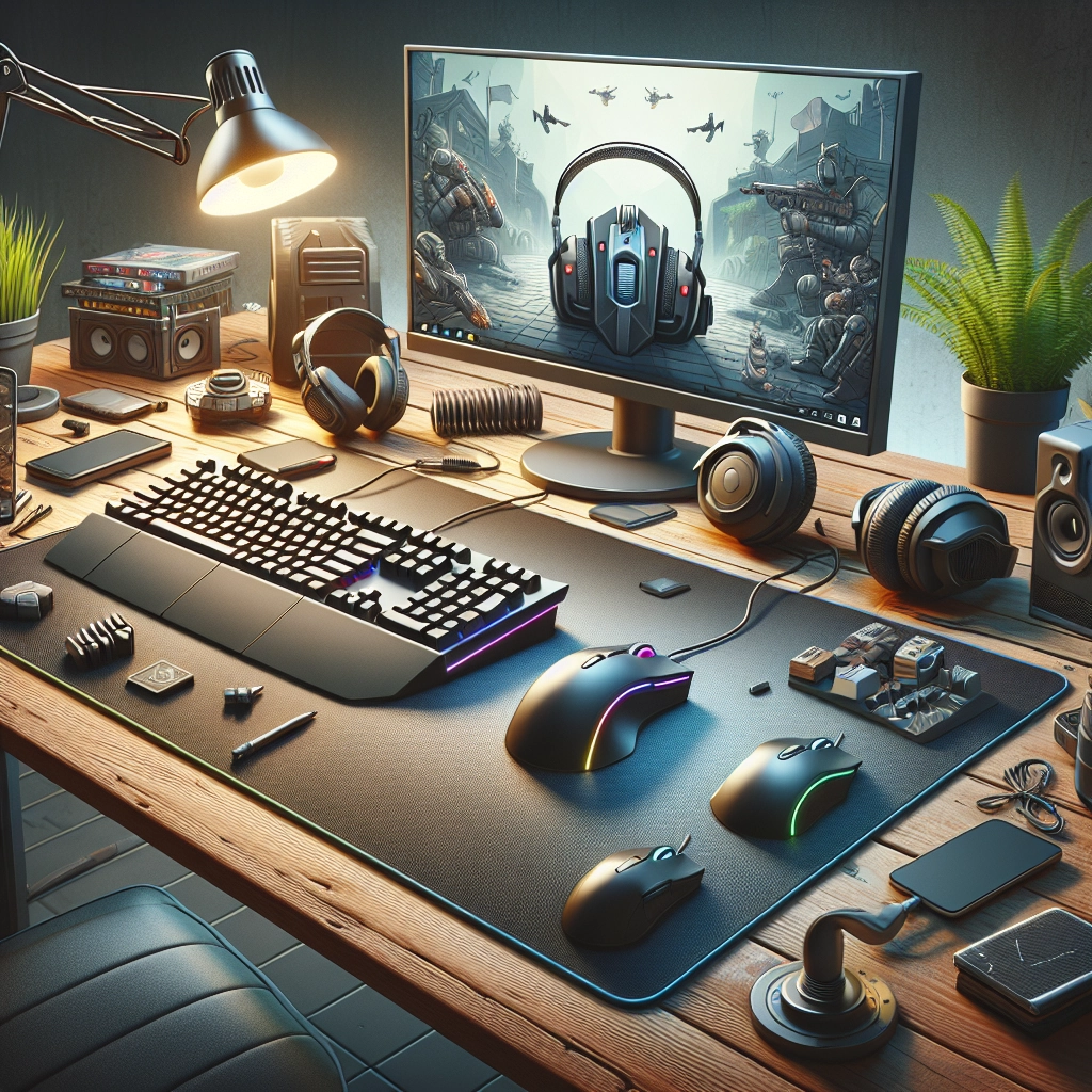 Surface et textures d’un tapis de souris gaming pour améliorer la précision