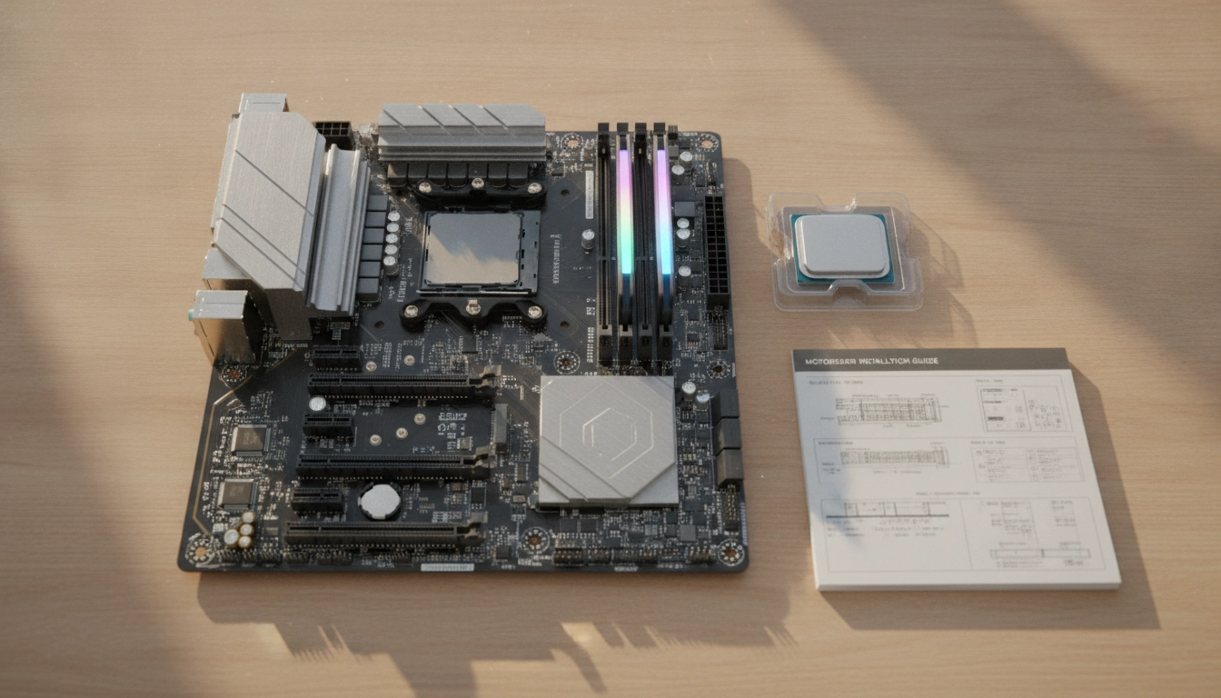 Il est crucial de vérifier compatibilité composants avant assemblage pc, notamment l'intégration de la mémoire vive sur la carte mère
