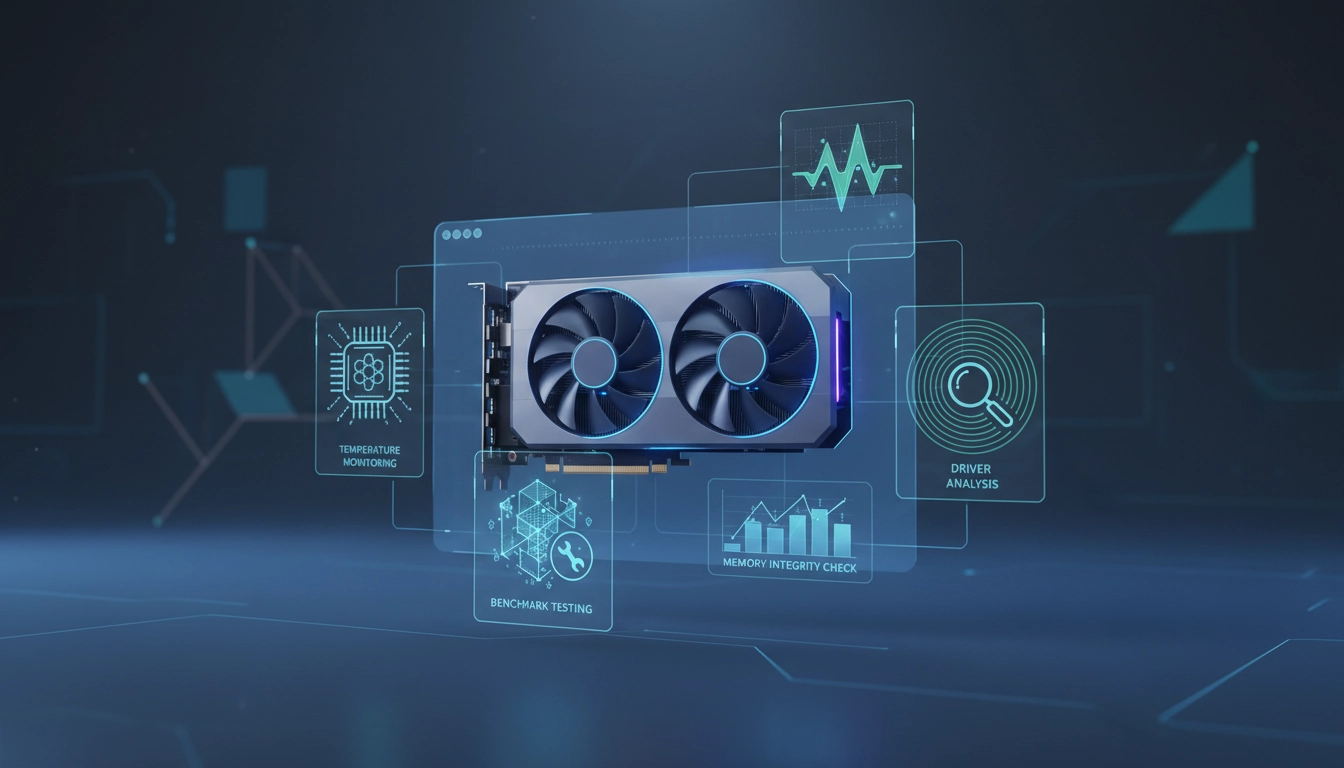Vérifier la santé d'une carte graphique avec des outils de monitoring sur PC